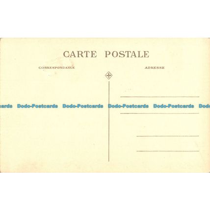 R055291 Old Postcard. Wooden Sculpture Wall