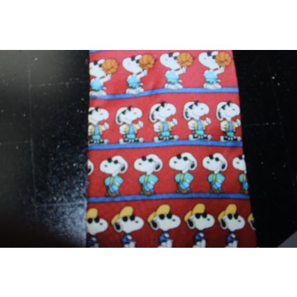 snoopy & friends cool, cooler, coolest peanuts tie