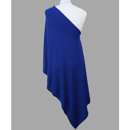 Ex Betty Barclay Top cape Poncho Shawl lightweight off shoulder tunic jumper