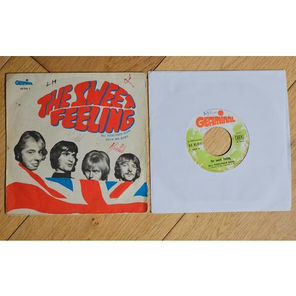 The Sweet Feeling - All together now, Rock me baby, Germinal 45 015 L vinyl 1970