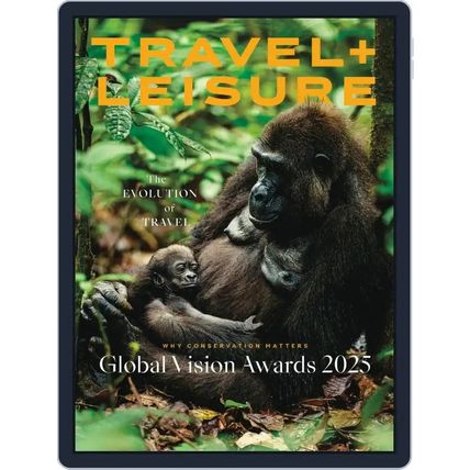 TRAVEL + LEISURE-APRIL 2025-GLOBAL VISION AWARD 2025-NEW-FAST SHIPPING