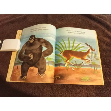 Little Golden Book The Lion's Paw B Edition By Jane Werner Watson VG/FN 5.0 1971