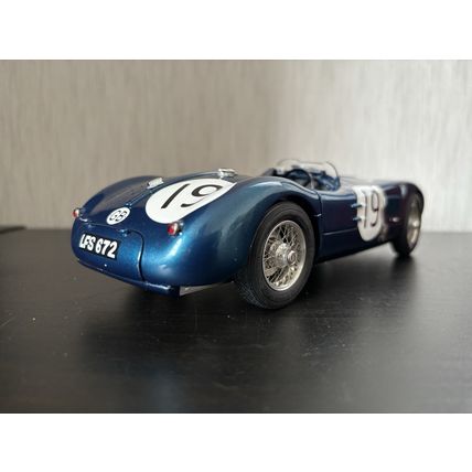 CMC M-192 Jaguar C-Type Goodwood Members Meeting 1954 Jimmy Stewart #19 - MINT