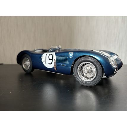 CMC M-192 Jaguar C-Type Goodwood Members Meeting 1954 Jimmy Stewart #19 - MINT