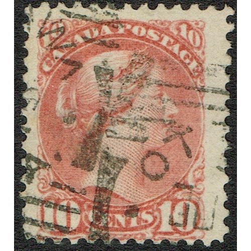 Canada 1889 10c Carmine Pink SG110 GU