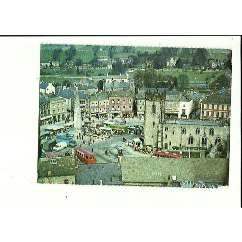 Yorkshire RICHMOND Market Postcard by Women's Institute