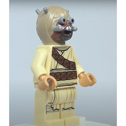 New Lego Star Wars Tusken Raider Mini Figure, Tusken ballista with Tusken Weapon