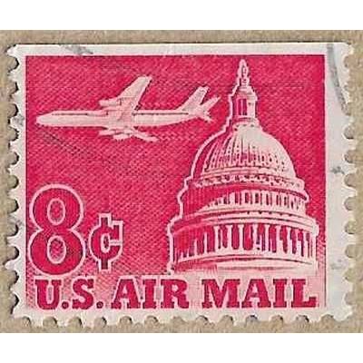 1962 Jet over Capitol 15640