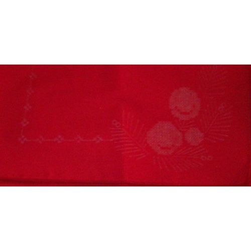 1983 Vintage Bucilla Candlelight Luncheon Set - Table Runner, Place Mats, Napkin