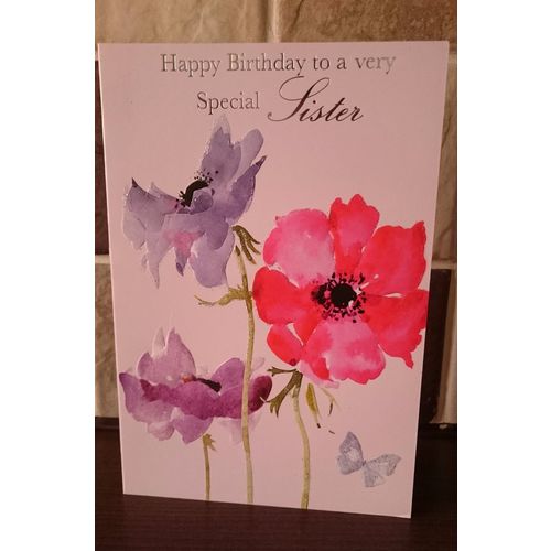Sister Birthday Card - Happy Birthday to a very special Sister