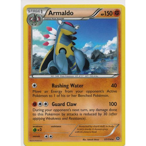 Pokemon XY Steam Siege 57/114 Armaldo