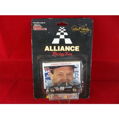 Racing Champions 1992 Alliance Racing Team #59 Robert Pressley Diecast Stock Car