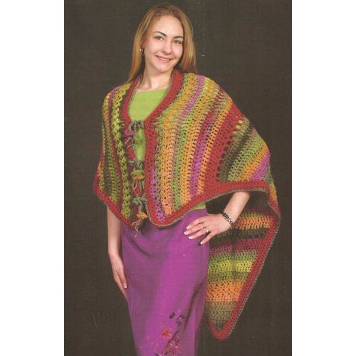 Crochet Shawl Pattern Desert Safari