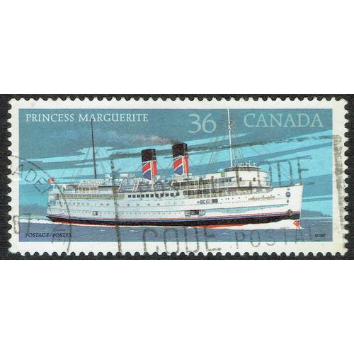 Canada 1987 Canadian Steamships 36c Multicoloured SG1246 GU