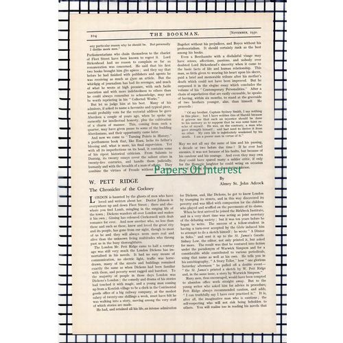 X1196) Lord Birkenhead Writer - 1930 Article