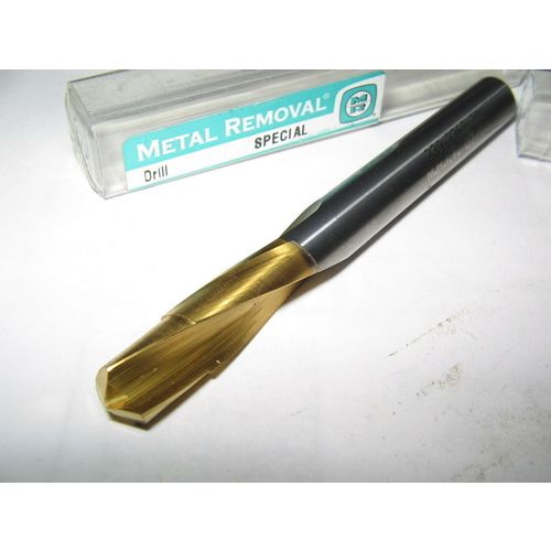Metal Removal, Special Drill, .297"/.3125"Dia., To Step LOC 3/8”, Carbide