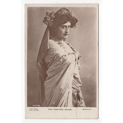 Actress Miss Constance Collier Postcard J Beagles RP 407G