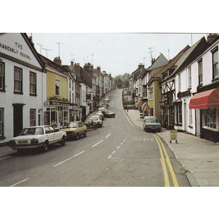 Church Street Modbury Postcard Unused VGC