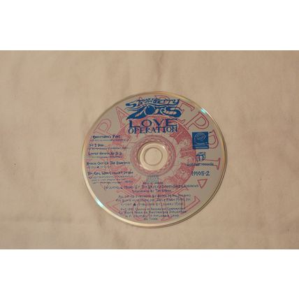 The Strawberry Zots Import 5" Punched Promo CD EP-LOVE OPERATION