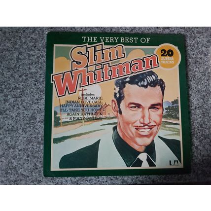 Slim Whitman ‎– The Very Best Of Slim Whitman (UAS 29898) 1975 (LP)