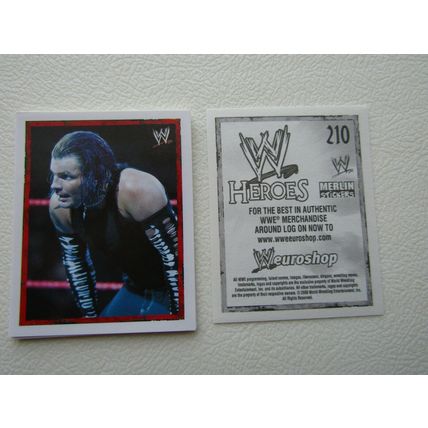 Topps - Merlin 2008 WWE Heroes Wresting Stickers 1-216 & P1-P15 Variants (EB2)