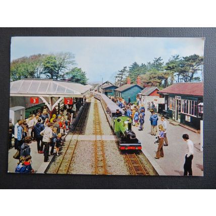 River Irt, Ravenglass & Eskdale Miniature Railway Postcard #22