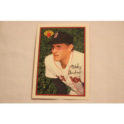 Wes Gardner 1989 Bowman TIFFANY NO. 23