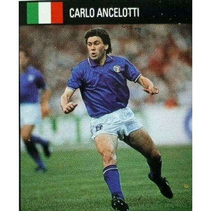 Carlo Ancelotti Italy #27 Orbis 1990 WORLD CUP