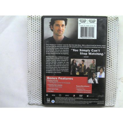 Grey's Anatomy: Season One (DVD)
