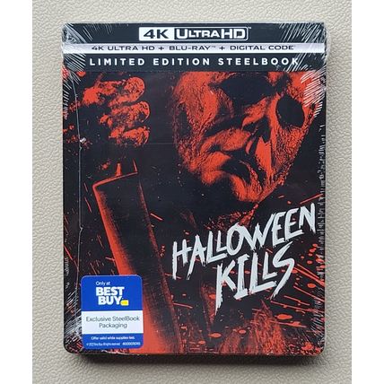 Halloween Kills Best Buy Limited Edition Collectible Steelbook 4K Ultra HD Movie