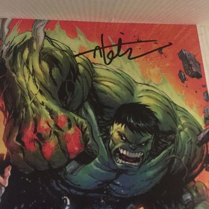 2020 Marvel Comics Thor Virgin Variant #26 Signed by Tyler Kirkham