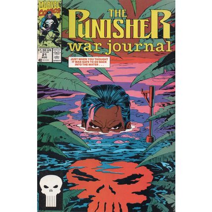 PUNISHER: WAR JOURNAL#21 - MARVEL COMICS (1990)