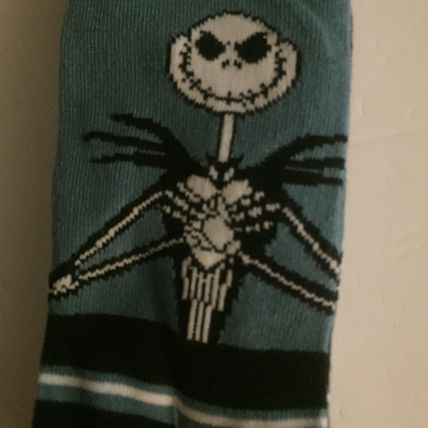 NEW Disney The Nightmare Before Christmas 2 Pairs Crew Socks - Shoe Size 6.5 - 1