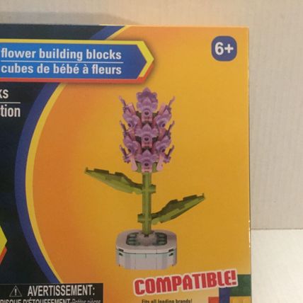 NEW Make It Blocks Pink Flower Building Blocks - 103 pieces
