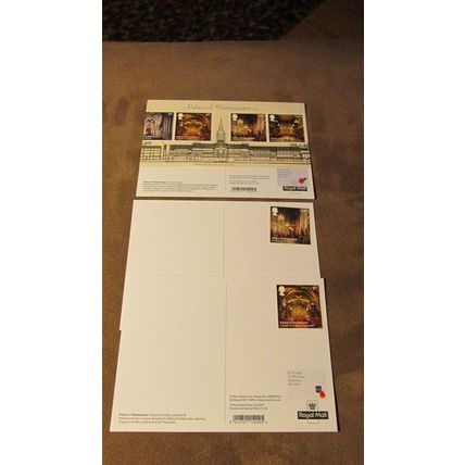 2020 GB PHQ Postcard - Westminster / House of Parliament - Unfranked Stamps