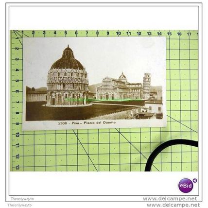 PIAZZA DEL DUOMO, PISA, ITALY, Postcard