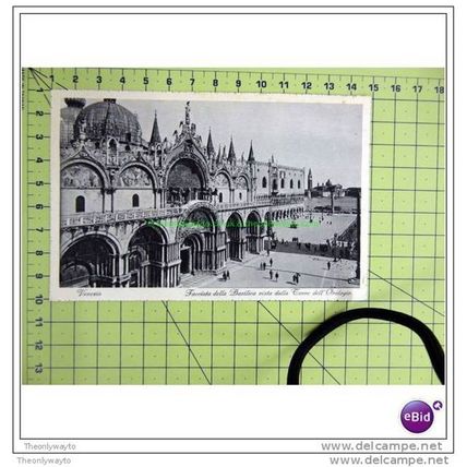 FACCIATA DELLA BASILICA, VENEZIA (VENICE), ITALY, Postcard