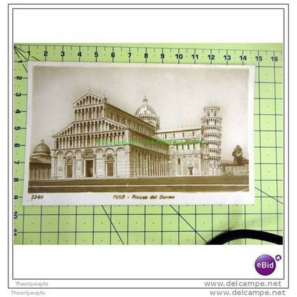 PIAZZA DEL DUOMO (2), PISA, ITALY, Postcard