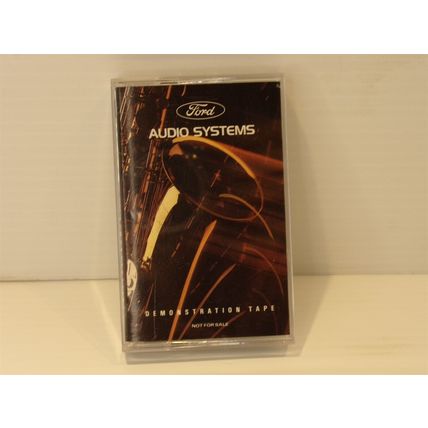 Ford Audio Systems Demonstration Cassette Tape 1988