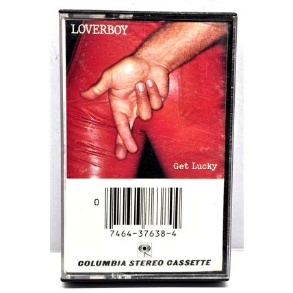 Loverboy Get Lucky 1981 Cassette Tape Tested (F8)