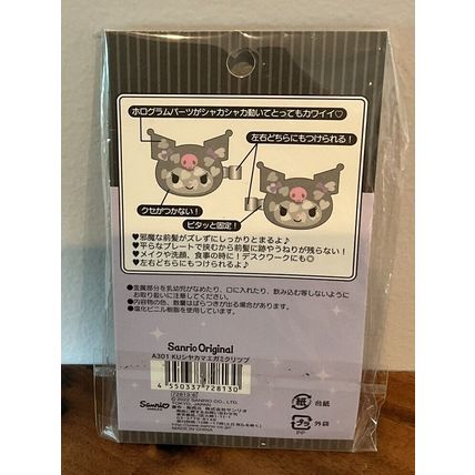 A Cute Set Of New Sanrio 2022 Kuromi Hair Clips Barrettes Purchased In Japan