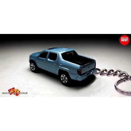 RARE KEYCHAIN 2016 BLUE HONDA RIDGELINE™ CUSTOM Ltd Ed. GREAT GIFT NOVELTY