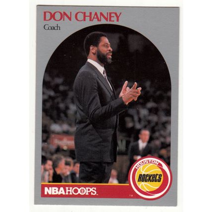 1990-91 Hoops Don Chaney basketball card #314 - Rockets