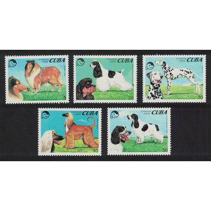 Caribic Dogs 5v 1994 MNH SG#3916-3920