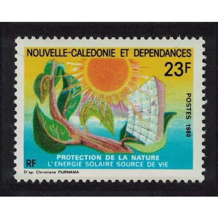 New Caledonia Nature Protection. Solar Energy. 1980 MNH SG#643
