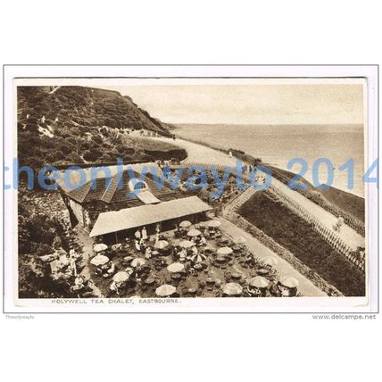 HOLYWELL TEA CHALET, EASTBOURNE, SUSSEX, ENGLAND, c1900/10s?, Postcard