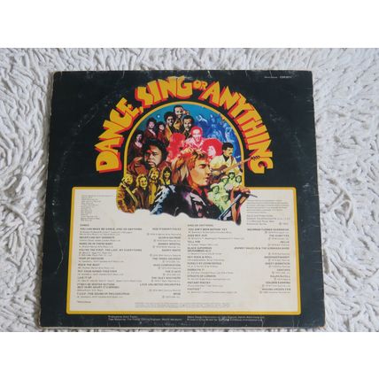 VARIOUS ARTISTS, DANCE SING OR ANYTHING VINYL LP.