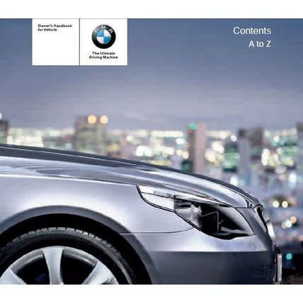 BMW 5 SERIES 2005 OWNERS HANDBOOK MOTOR CAR 248 PAGES IN ENGLISH