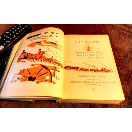 Basic Reader My Country By Merlin M. Ames 1950