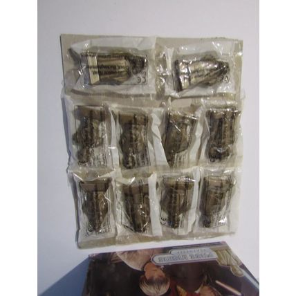 Kellogg`s Choco Corn Flake 1999 Star Wars Statuettes Cereal Box & Set 10 Sealed